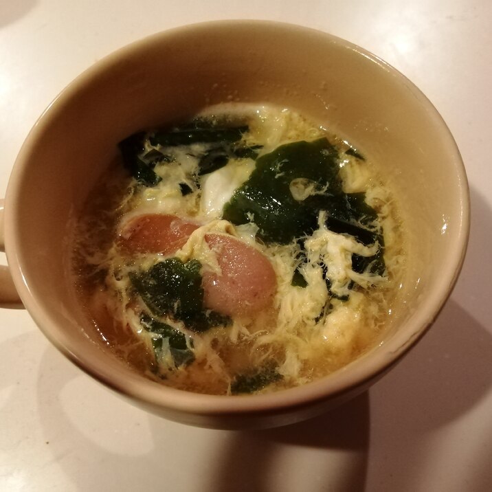 わが家の簡単卵スープ